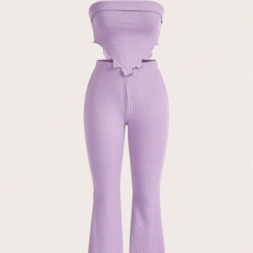 Purple Two Piece Set